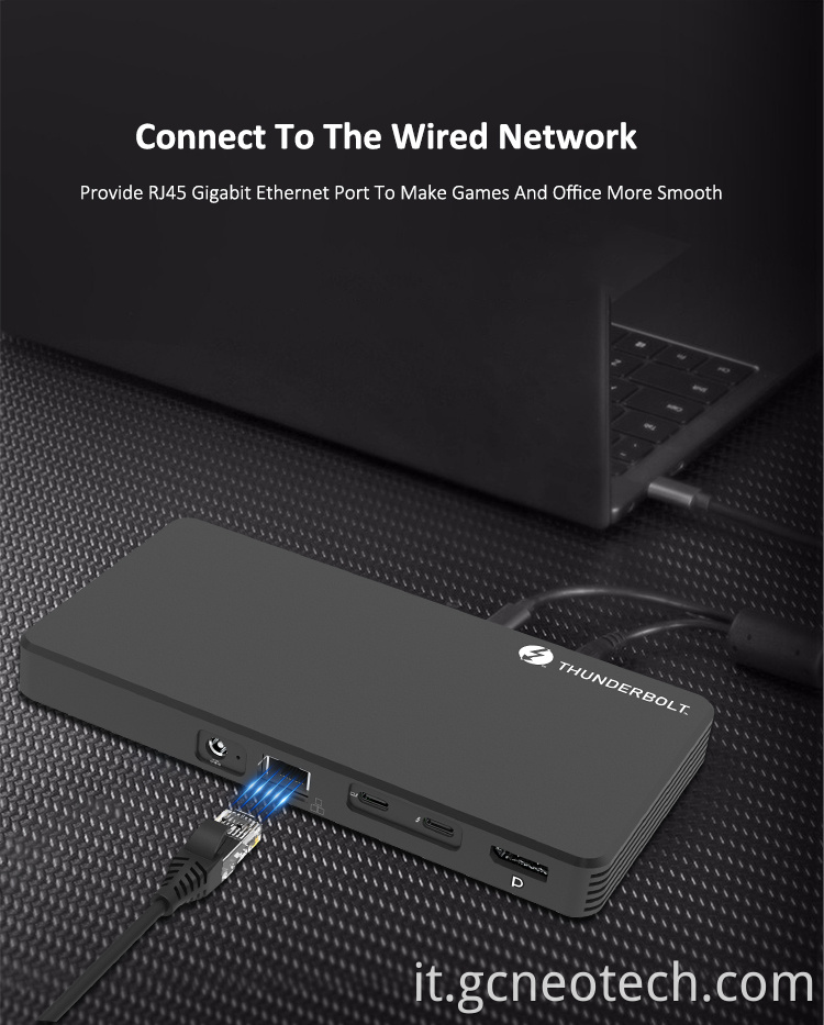 Cost-effective Thunderbolt 3 docking station